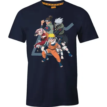 Pánské tričko Pánské tričko Naruto Shippuden Team Seven XL