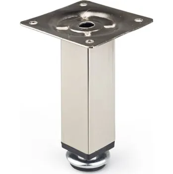 Stolová podnož In-Design Nábytková nožka BLAZE s rektifikací matný chrom