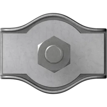 Lany lanová svorka 4 mm ocel galvanizováno zinkem dörner + helmer 4814404 20 ks