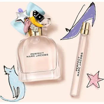 Dámský parfém Marc Jacobs Marc Jacobs Perfect SET: Parfémovaná voda 50ml + Parfémovaná voda 10ml Pre ženy Parfemovana voda