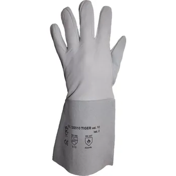 Svářečská kukla TIGER / Svářečské rukavice pro TIG Velikost: 11