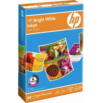 Kancelářský papír Papír A4 90g/m2 HP BRIGHT WHITE INKJET IQ 500 listů