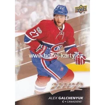 Sběratelská karetní hra řadová karta ALEX GALCHENYUK 17-18 MVP číslo 23