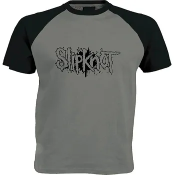 Pánské tričko šedo černé triko Slipknot