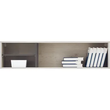 police Police REMO RM14 bílý mat / dub wilton / antracit, 120 cm