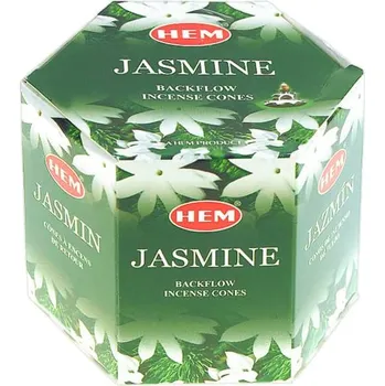 Čajovna Vonné kužely Jasmín HEM Bal.40ks (vonné kužely na stojan na kužely, 40ks v balení)
