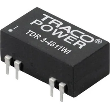 Měnič napětí TracoPower TDR 3-1222WI DC/DC měnič napětí do DPS 12 V/DC 12 V/DC, -12 V/DC 125 mA 3 W Počet výstupů: 2 x Obsah 1 ks