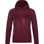Kilpi dámská sportovní mikina s kapucí Layana-W Barva: tmavě červená, Velikost: 36