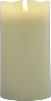 led svíčka Glassor LED svíčka vosková 7 cm 2 ks mandlová