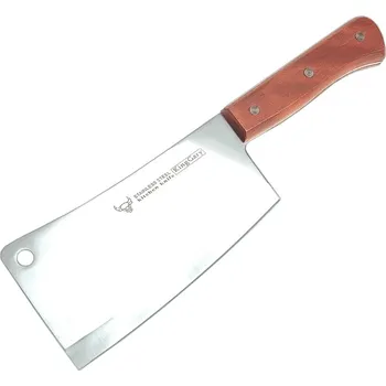 Sekáč Sekáč na maso KingGary 36cm (Velký nerezový sekáč s dřevěnou rukojetí)