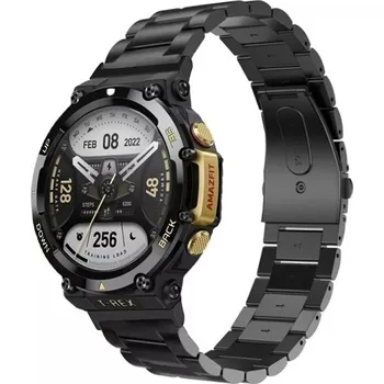 Příslušenství k chytrým hodinkám OEM Kovový řemínek pro hodinky Amazfit T-REX 2