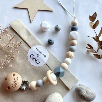 klip na dudlíky GAG design Klip na dudlík bez jména Drždudlík Snílek