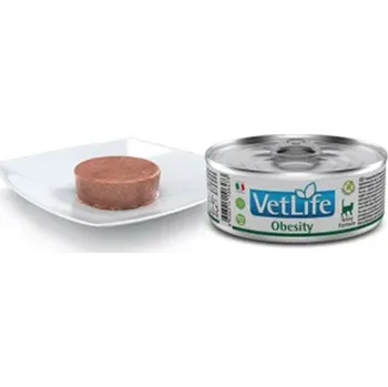 Krmivo pro kočku Konzerva VET LIFE Cat Obesity 85g