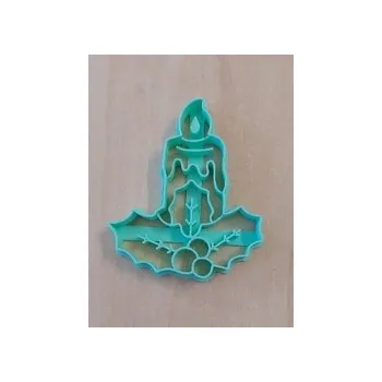 Svíčka Vykrajovátko - SVÍČKA s cesmínou