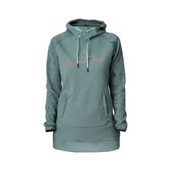 Dámské oblečení RAFIKI MANDALA sagebrush 40; Modrá mikina + DÁREK DLE VÝBĚRU!