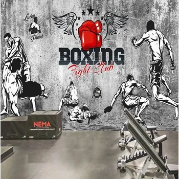 Fototapeta Solution Media 3D tapety - Boxing Fight Club MU4384 3 - 3D Relief - Vliesová tapeta - 320g/m2