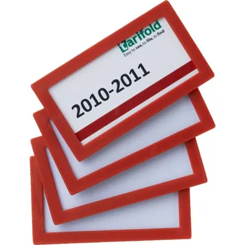 Rám na obraz Display Frame tarifold - samolepicí rámeček 80x45mm, červený 1ks