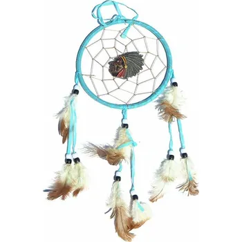 Lapač snů Lapač snů 13cm modrý (lapač zlých snů prodej za dobrou cenu)