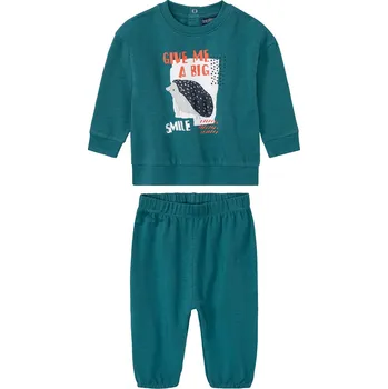 lupilu® Chlapecká volnočasová souprava s BIO bavlnou, 2dílná sada (petrolejová, 62/68)