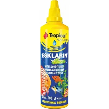 Akvarijní chemie TROPICAL Esklarin+Aloevera 100ml/1000L