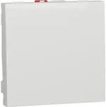 NU320118 Unica - Spínač jednopólový řazení 1, 2M, Bílý