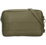 Trendy dámská kožená crossbody kabelka Facebag Martes - olivová