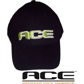 Rybářské oblečení Ace Cap Black/White baseball