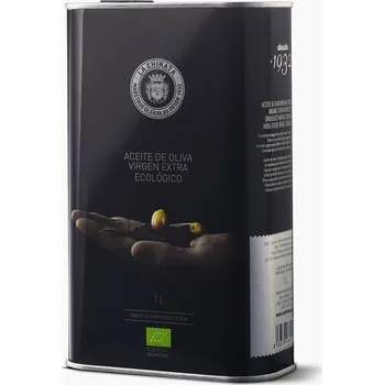 Rostlinný olej LA CHINATA Ekologický Extra Panenský Olivový Olej Plechovka 1 L