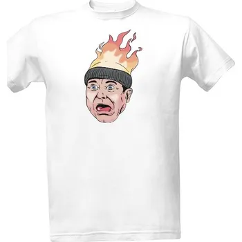 Pánské oblečení Tričko s potiskem Sám doma hoří pánské