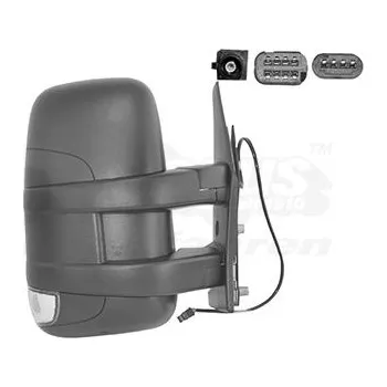 Auto zrcátko Vnější zpětné zrcátko VAN WEZEL 2815808