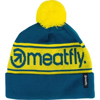 Čepice čepice Meatfly Robb - Yellow/Petrol one size