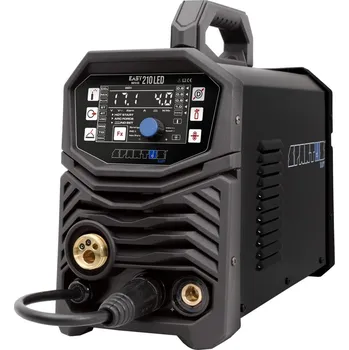 Svářečka Svářecí invertor MIG | SPARTUS EasyMIG 210 LED | 200A /60% | hořák 15/3m + kabely