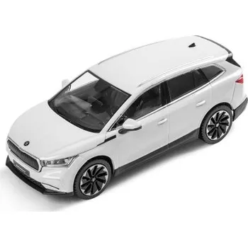 autíčko Škoda Model Enyaq iV - bílá Moon (1:43)