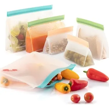 Sáček na potraviny InnovaGoods Zags sada hermetických sáčků 6 ks