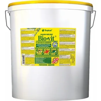 Krmivo pro rybičky TROPICAL Bio-vit vědro 21 l/ 4 kg