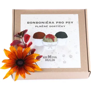 Krmivo pro psa Krmiva Hulín Plněné Dortíčky Mořské Plody 500 g