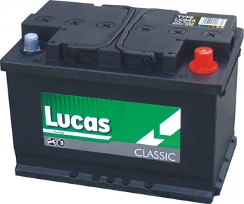 Autobaterie Lucas Classic 12V 62Ah 480A