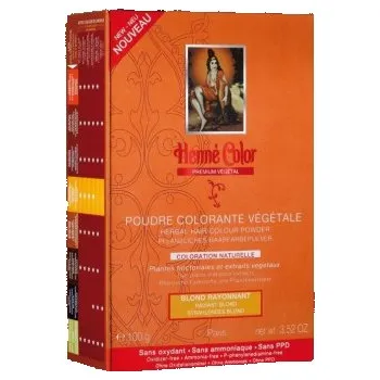 Barva na vlasy PREMIUM VÉGÉTAL Henna BLOND (Henne color PREMIUM VÉGÉTAL)