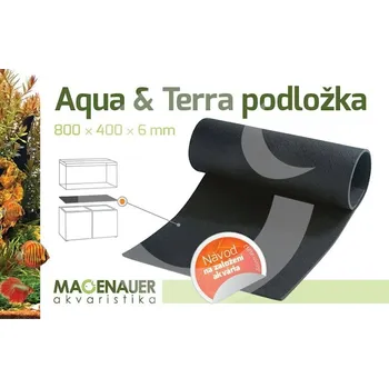 Bezpečnostní podložka pod akvária a terária 80x40x06 cm