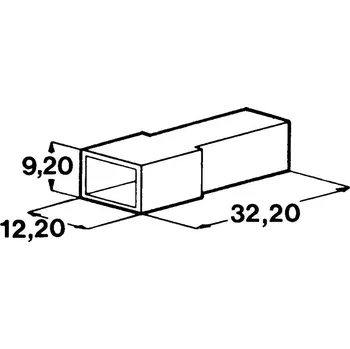 Izolační páska Kryt koliku 6,3 mm