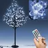 Vánoční světelná dekorace Svítící strom 107578 třešeň 200 LED studená bílá