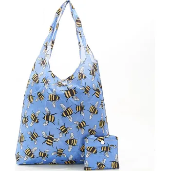 Nákupní taška včelky - modrá