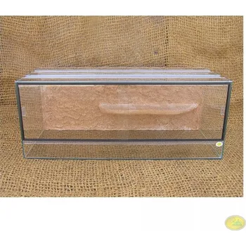 Terárium Terárium agama střední 100x40x40cm s pozadím Robimaus