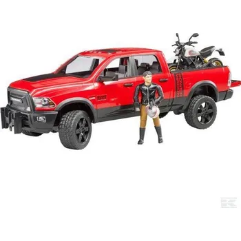 autíčko Auto RAM 2500 Power Wagon + motorka