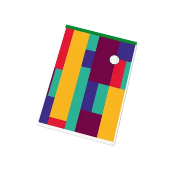 Tiskopis Poznámkový blok A5 bělený - čtverečkovaný - 50 listů