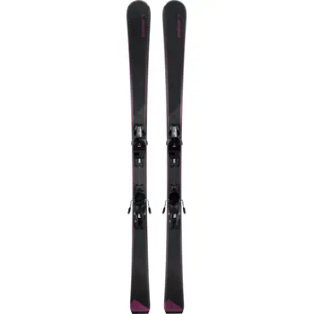 Sjezdové lyže Sjezdové lyže Elan Snow Black + vázání LS EL9.0 DB5860 158 cm 22/23