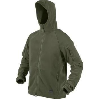 Pánská mikina Bunda Helikon Cumulus Jacket Heavy Fleece, olive green