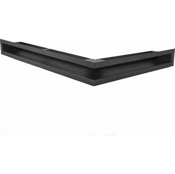 LAgrid s.r.o. Krbová mřížka otevřená rohová 70x50 / 50x70 antracit Hloubka 10 50x70x9