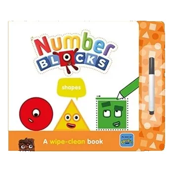První čtění Numberblocks Shapes: A Wipe-Clean Book - Sweet Cherry Publishing