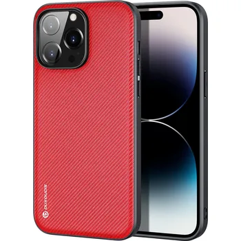 Pouzdro na mobilní telefon DuxDucis Ochranný kryt na iPhone 14 Pro MAX - DuxDucis, Fino Red